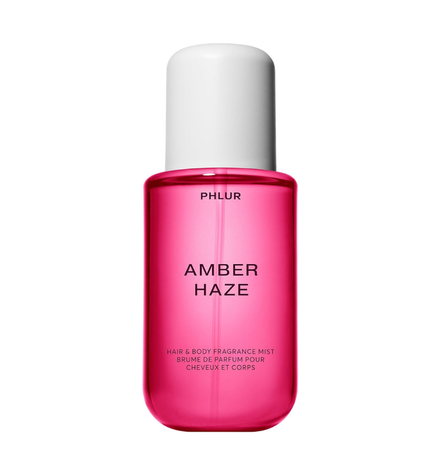 PHLUR Amber Haze Body Mist Spray for Hair and Body, for Women and Men, Fragrance Notes of Amber, Jasmine, Saffron and Vanilla