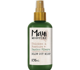 Maui Moisture Hair Mist, Thicken & Restore + Bamboo Fibers, Blow Out Mist, 236 ML