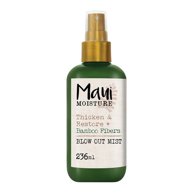 Maui Moisture Hair Mist, Thicken & Restore + Bamboo Fibers, Blow Out Mist, 236 ML