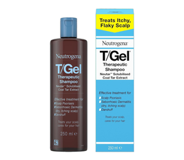 Neutrogena T/Gel Therapeutic Shampoo Treatment for Scalp Psoriasis, Itching Scalp and Dandruff, 250 m