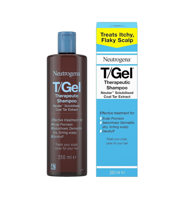 Neutrogena T/Gel Therapeutic Shampoo Treatment for Scalp Psoriasis, Itching Scalp and Dandruff, 250 m