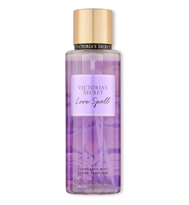 VICTORIA'S SECRET Victoria Secret Authentic Fragrance Mist Love Spell, 250 ML
