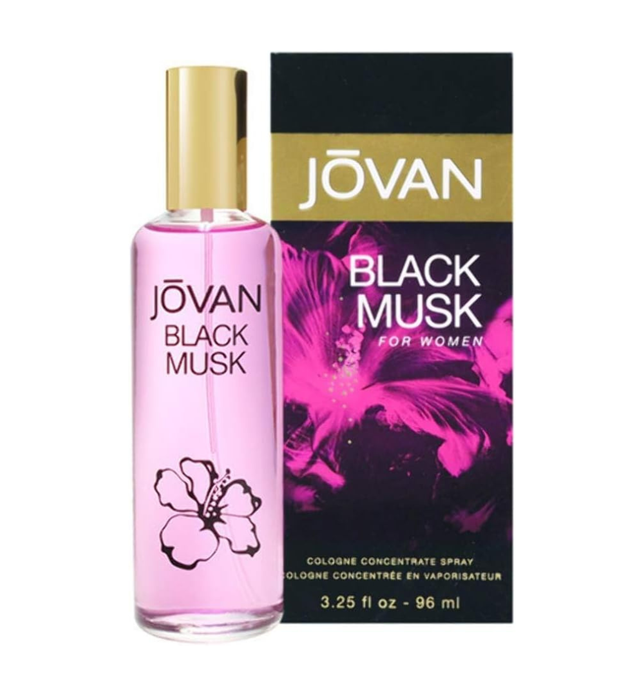 Jovan Black Musk Eau De Cologne for Women, 96 ML