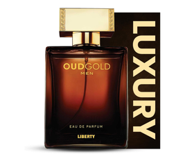Liberty Luxury Oud OudGold Premium Summer Perfume Spray for Men and Women (50ml/1.7Oz), Eau De Parfum (EDP), Designed in France, Long Lasting Smell, Woody notes