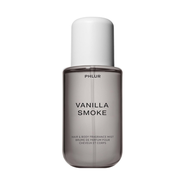 PHLUR Vanilla Smoke Body Mist - Hair and Body Fragrance Mist - Cashmere Vanilla Body Spray with Pink Pepper, Bergamot, Tonka Bean & Incense (8 Fl Oz)