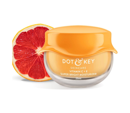 Dot & Key Vitamin C + E Sorbet Super Bright Moisturizer for Face | Vitamin C Face Cream For Glowing Skin | Reduces Skin Dullness | Oil Free & Lightweight | For All Skin Types | 25ML