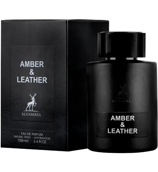 LATTAFA ALHAMBRA AMBER & LEATHER EDP 100ML