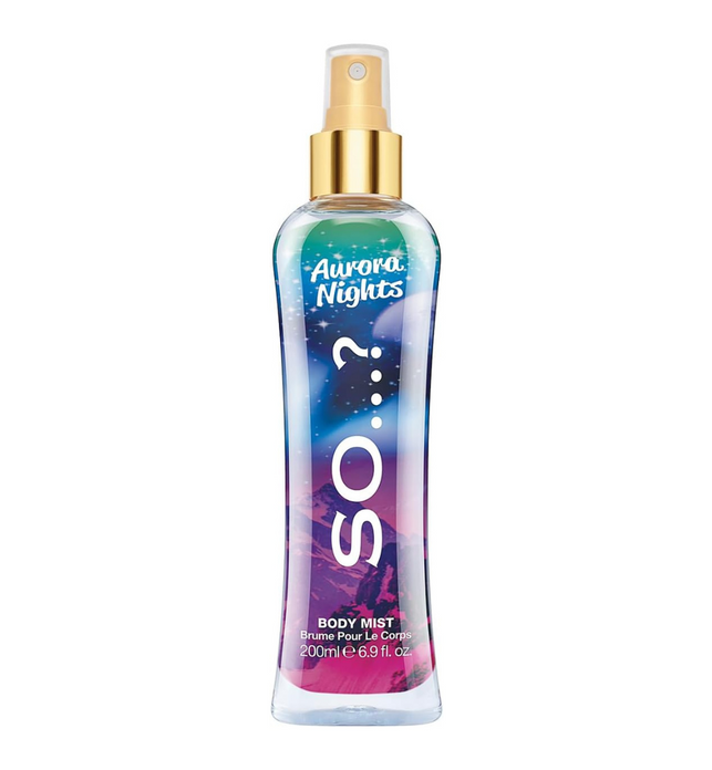 So…? Summer Escapes Womens Aoura Night Body Mist Fragrance Spray 200ML