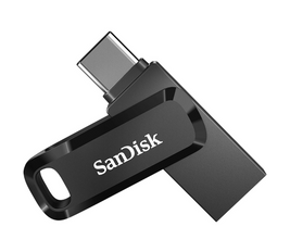 SanDisk 512GB Ultra Drive Dual Go USB Type-C Flash Drive, Black - SDDDC3-512G-G46