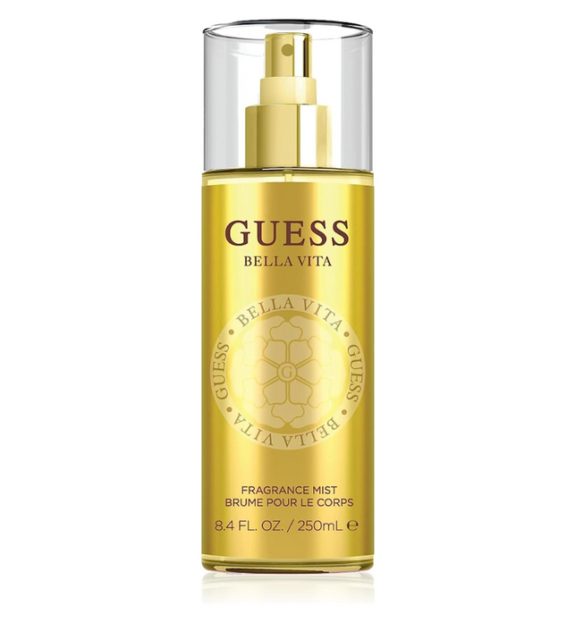 GUESS Bella Vita Fragrance Body Mist Spray for Women, Fruity, 8.4 Fl Oz