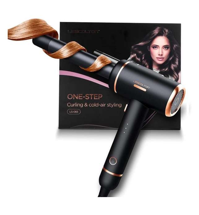 LESCOLTON Ceramic Curling Iron with Cooling Air Long Last 1