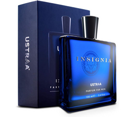 Ustraa Gift for Men  Insignia  Perfume for Men (100ml) | Scent of Royalty with Rich, Intense Mix of Masculine Fragrances | Spicy Opening Notes, Woody Heart Notes, Fragrant, Musky Base Notes