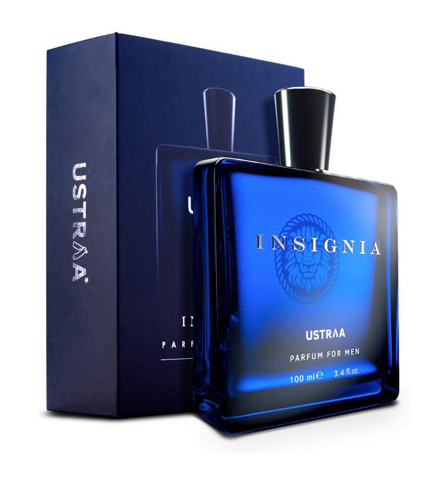 Ustraa Gift for Men  Insignia  Perfume for Men (100ml) | Scent of Royalty with Rich, Intense Mix of Masculine Fragrances | Spicy Opening Notes, Woody Heart Notes, Fragrant, Musky Base Notes