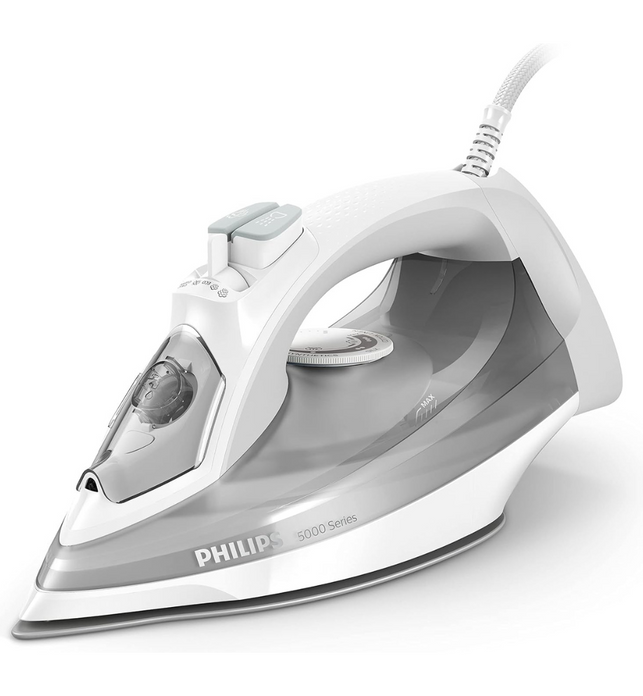 Philips 5000 Seires Steam Iron  2400W, 160g Steam Boost, SteamGlide Plus  DST5010/16