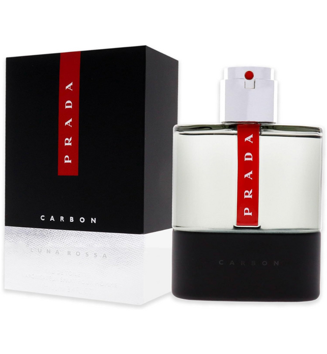 PRADA Luna Rossa Carbon Eau De Toilette Perfume For Men, 100 ML