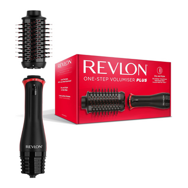 Revlon One Step Volumizer PLUS Hair Dryer and Styler | Detachable Head, More Volume, Less Damage, and More Styling Control for Easy and Fast Salon-Style Blowouts, Travel Friendly RVDR5298ARB Black