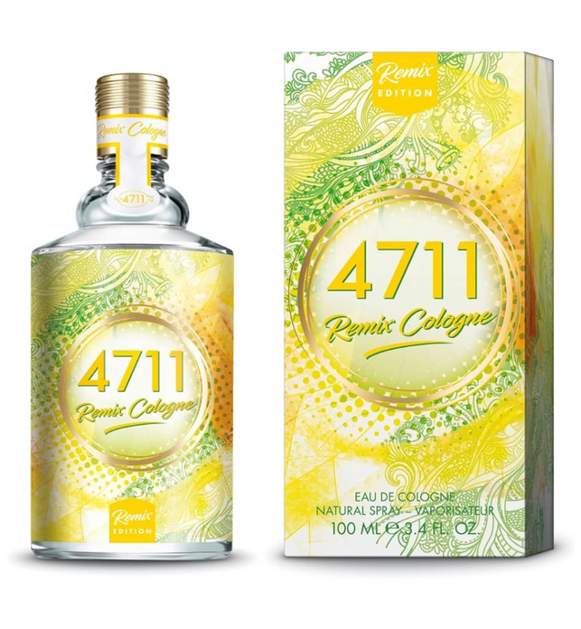 4711 Remix Cologne Lemon Eau De Cologne Spray 100ml/3.4oz