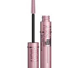 Maybelline New York Mascara, Volumizing & Lengthening Mascara, Washable Flake-Free Formula With Bamboo Extract & Fibres, Lash Sensational Sky High, Black