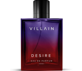 Villain Desire Perfume for Men, Eau De Parfum (EDP) 100ml, Premium Fragrance Perfume Spray with Vanilla, Amber, and Patchouli, Gift For Men, Super Sensual and Strong Men's Fragrance