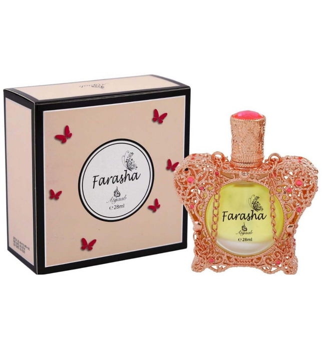 Khadlaj Farasha Concentrated Perfume Oil For Unisex, 28ML