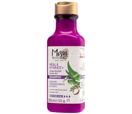 Maui Moisture Heal & Hydrate + Shea Butter Shampoo, 13 Ounce, Sulfate Free Shampoo With Shea Butter And Coconut Oil, For Softer Feeling Hair With Less Visible Split Ends