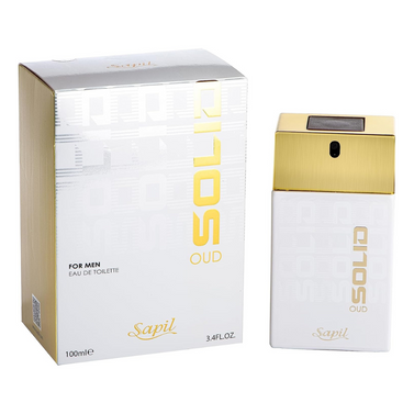 Sapil Solid Oud Eau De Toilette Unisex 100ML