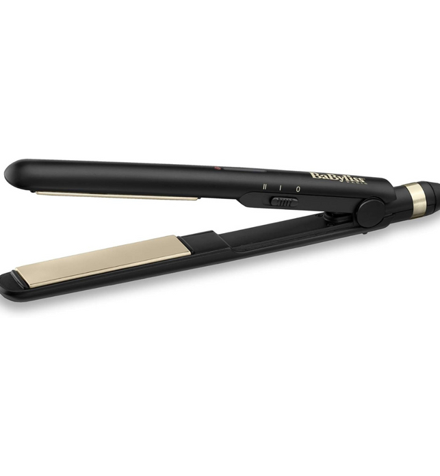 BaByliss Hair Straightener, 25mm Straightening & Multiple Heat Settings, Up To 230°c Temperature With Fast Heat-up Time, Ready To Use In 30 Seconds With Salon-quality Results, ST089SDE (Black)