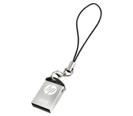 HP USB Memory GB USB 2.0 Super Mini Metal, Shockproof, Splashproof Dustproof Flash Drives v222 W hpfd222 W  64