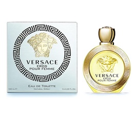 Versace Eros Pour Femme By For Women  Eau De Toilette, 100ML