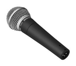 Shure SM58-LC, Cardioid Dynamic Vocal Microphone, Dynamic, Studio Ready, Cardioid, For Live Performance, Home Recording & Podcast