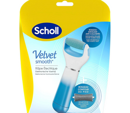 Scholl Velvet Smooth Electric Foot File with Marine Minerals