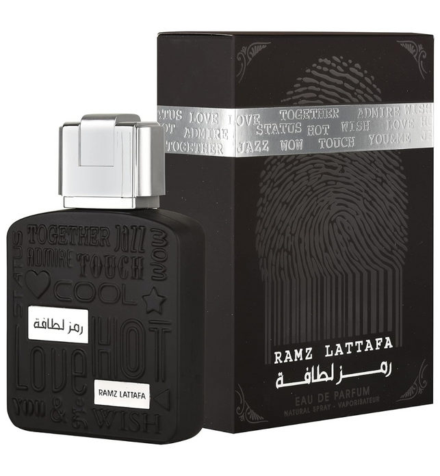 Lattafa Ramz Lattafa Silver Eau de Parfum For Unisex, 100 ML