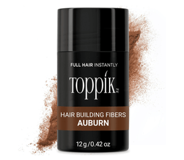 Toppik Hair Building Fibers with Premium Keratin Fibers Conceals Hair Thinning and Hair Loss for Fuller Looking Hair that Gives Completely Natural Look For Men and Women, 12 Grams