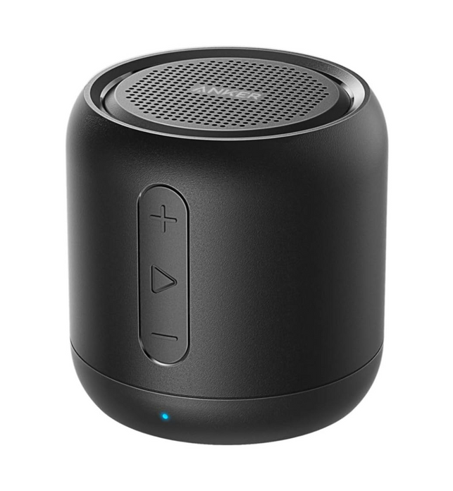 Anker SoundCore mini, Super-Portable Bluetooth Speaker with 15-Hour Playtime, 66-Foot Bluetooth Range, Enhanced Bass, Noise-Cancelling Microphone