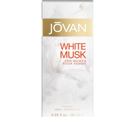 Jovan White Musk Eau de Cologne Spray, Enticing Cologne for Women, Vegan Formula, 59ML