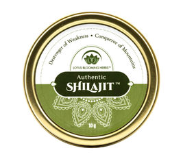 Authentic Shilajit – 100% Pure Gold Grade Himalayan Shilajit Resin with Fulvic Acid & Trace Minerals | Supports Healthy Energy, Stamina & Strength | Lotus Blooming Herbs | 10 Grams