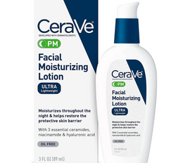 CeraVe, PM Facial Moisturizing Lotion, 3 fl oz (89 ml)