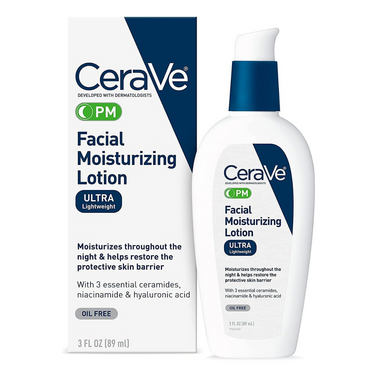 CeraVe, PM Facial Moisturizing Lotion, 3 fl oz (89 ml)