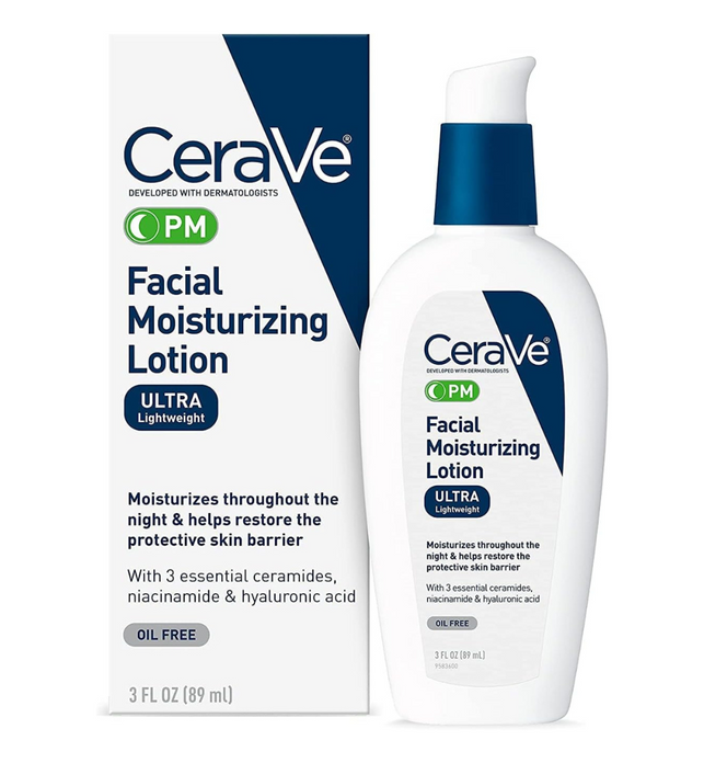 CeraVe, PM Facial Moisturizing Lotion, 3 fl oz (89 ml)