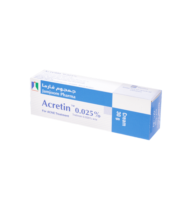 Acretin Cream .025% 30 G