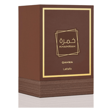 Lattafa Perfumes New Khamrah Qahwa for Unisex Eau de Parfum Spray / 3.4 Ounce/ 100 Ml EDP