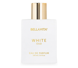 Bella Vita Luxury Bellavita White Oud Eau De Perfume for Women | Vanilla, Amber, White Musk | Long-Lasting | Gift for birthdays and anniversary | IFRA Certified | Vegan & Cruelty Free - (3.40 fl. oz.)