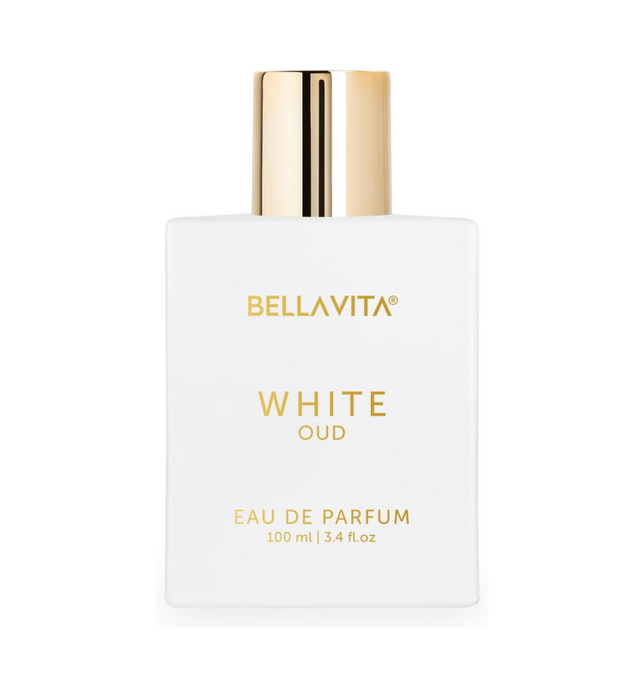 Bella Vita Luxury Bellavita White Oud Eau De Perfume for Women | Vanilla, Amber, White Musk | Long-Lasting | Gift for birthdays and anniversary | IFRA Certified | Vegan & Cruelty Free - (3.40 fl. oz.)