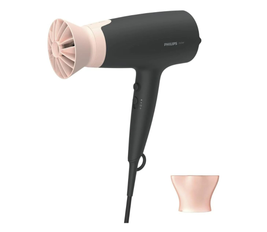 Philips Series 3000 Hair dryer with Thermo Protect attachment - 2100W, ionization function, 6 heat and speed levels (model BHD350/10)
