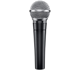 Shure SM58-LC, Cardioid Dynamic Vocal Microphone, Dynamic, Studio Ready, Cardioid, For Live Performance, Home Recording & Podcast