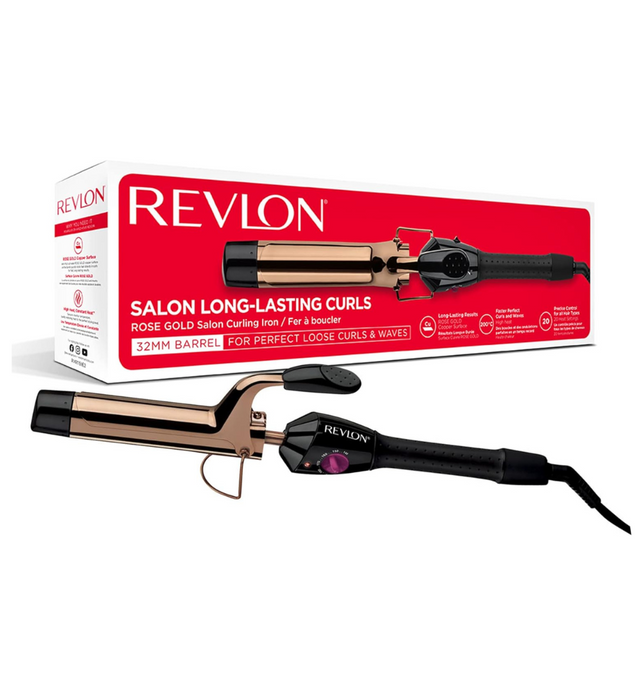 Revlon RVIR 1159 Salon Long Lasting Curling Iron Styler, 20 Heat Settings