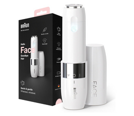 Braun Face Mini Hair Remover FS1000, Electric Facial Hair Removal for Women, for On-the-Go