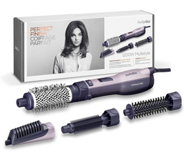 BaByliss Air Styler with Complete Styling Kit | 1200W | 38mm Thermal Brush | 25mm Firm Bristle Brush | 20mm Soft Bristle Brush | Ionic Frizz-Control | 3 Heat Settings | Amazon Exclusive - (AS121SDE)