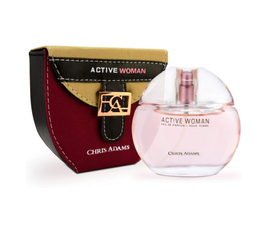 Chris Adams Perfumes Active Woman Pour Femme Eau De Perfume For Women, 80 ML