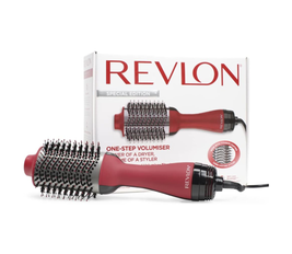 Revlon RVDR5279ARB One Step Hair Dryer & Volumizer, 2 heat setting plus cool setting  Titanium Coating